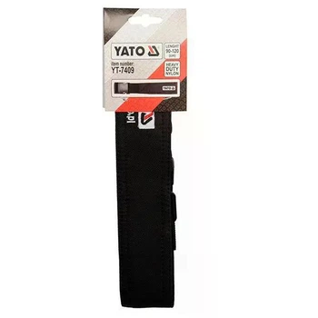 Пояс для інструменту YATO 90–120 см нейлон 55 мм із пряжкою