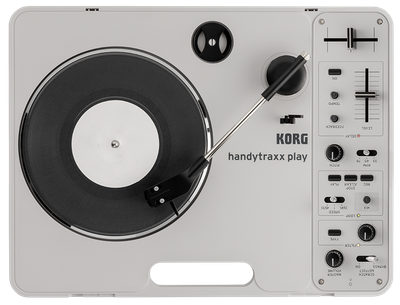 Портативний вініловий програвач Korg Handytraxx Play — динамік лупер ефекти батарейне живлення (4959112237346)