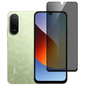 Защитное стекло Fiji Privacy для Xiaomi Redmi A7 Pro антишпион Anti-peeping полная проклейка черный