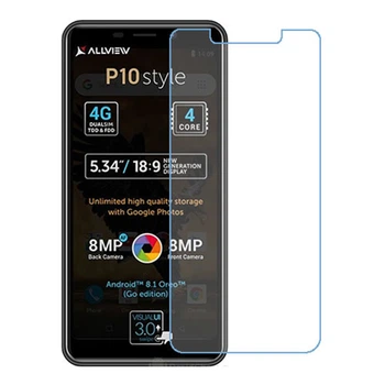 Защитное стекло Скрин Мобайл Allview P10 Style нано стекла 9H 4 шт