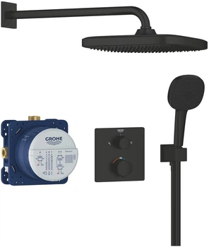 Podtynkowy system prysznicowy z termostatem Grohe QuickFix Precision z Vitalio Comfort 250 348822430