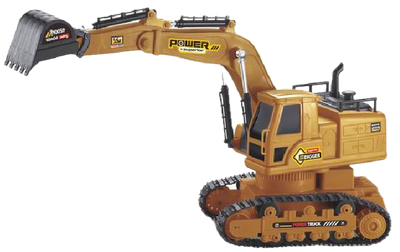 Будівельний екскаватор MalPlay RC Power 111627 (5901924238621)