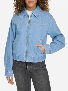 Куртка джинсовая женская Levi`s 610517114 XL Голубая (1159860320)