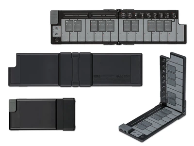 MIDI-клавіатура Korg nanoKEY Fold 25 клавіш складана Чорна (4959112238138)