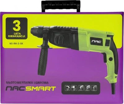 Młotowiertarka Nas SMART NS-RH-3-SK 800W 3J (5905842533400)