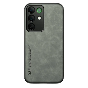 Чехол X&E для Realme C85 5G с металлической вставкой и защитой на камеру gray