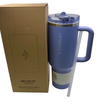 Термос термокружка Stanley Quencher ProTour Flip Straw Tumbler из нержавеющей стали 1,18 л Dusty Blue KT7001975