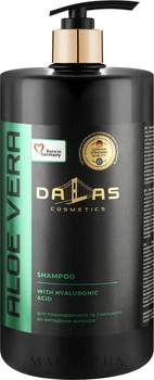Dalas Aloe vera Шампунь для волосся з гіалуроновою кислотою та натуральним соком алое 1000 г