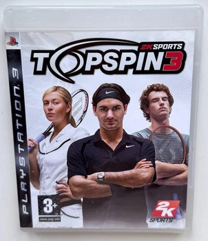 Диск для PlayStation 3 - Top Spin 3, английская версия, Б/У