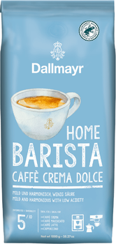 Kawa ziarnista Dallmayr Home Barista Caffe Crema Dolce palona 1 kg (4008167043805)