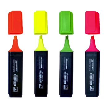 Набор текстовых маркеров BuroMax JobMax 2-4 мм 4 шт (BM.8902-94)