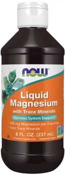 Minerały NOW Foods Liquid Magnesium 237 ml (733739012883)