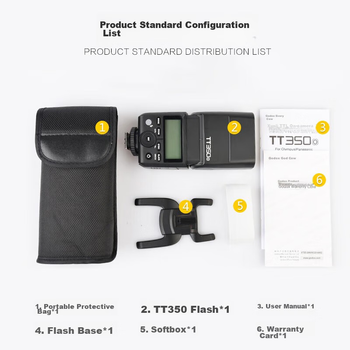 Godox TT350-F, версия для Fuji, подсветка для горячего башмака, высокоскоростная TTL-подсветка для съемки на открытом воздухе.