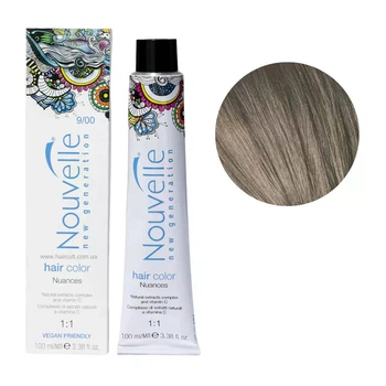 Фарба для волосся Nouvelle Hair Color 9/00 Дуже світлий блонд натуральний холодний 100 мл