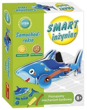 Klocki konstrukcyjne Stem Smart inżynier - samochód rekin 00635 (5905367500635)