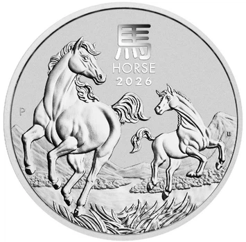 Колекційна срібна монета “Lunar III - Рік Коня” 15,55 г 2026 рік