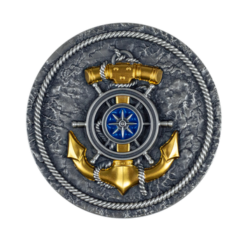 Колекційна срібна монета "Якір" 62,2 г 2019 рік