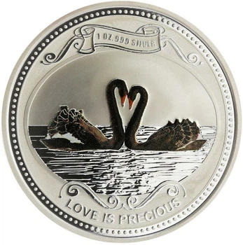 Колекційна срібна монета “Love is Precious - Кохання дорогоцінне” 31,1 г 2009 рік