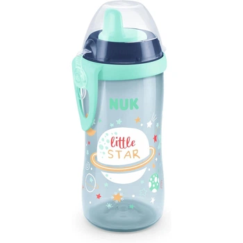 Бутылочка для кормления 300 мл, синяя NUK
