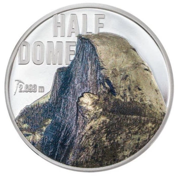 Колекційна срібна монета "Скеля - HALF DOME" 62,2 г 2023 рік