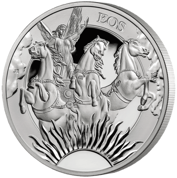 Колекційна срібна монета "EOS - Еос" 31,1 г 2023 рік