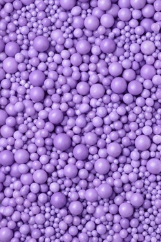 Посыпка кондитерская SD Pearls сахарные шарики фиолетовые 3-10мм 1кг
