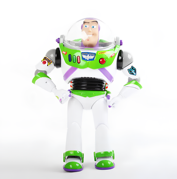 Фигурка Базз Лайтер 32 см с крыльями и светом — персонаж История игрушек Toy Story на батарейках