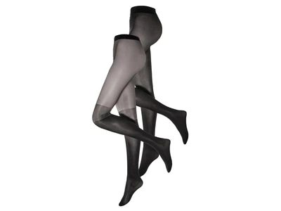 Колготки 60 Den набор 2 пары для женщины Esmara LYCRA® 468619-1 L Черный