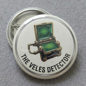 Значок «The Veles Detector» — Детектор Велес (S.T.A.L.K.E.R. style)