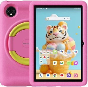 Планшет 10.1" Blackview Tab 80 Kids 4+8/64Gb 4G 2-SIM 8 ядер Android 14 7680 mAh Pink