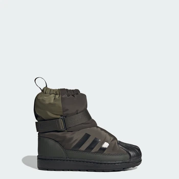 Дитячі Черевики Superstar 360 Winterized Kids adidas JQ7950 33.5 (33.5 EUR) зелений (4068801499825)
