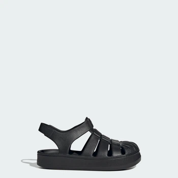 Дитячі Сандалі Superstar Kids adidas JS2844 31 (31 EUR) чорний (4067904641575)