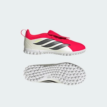 Детские Сороконожки PREDATOR CLUB Fold-Over Tongue Elastic Laces Turf Kids adidas JR5913 29 (29 EUR) красный (4068812894824)