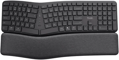 Клавіатура бездротова Trust Keyra Wireless Black (8713439254594)