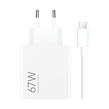 Зарядний пристрій Xiaomi 67W HyperCharge Combo White Type-C cable (BHR9465EU)