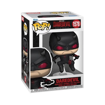 Коллекционная игровая фигурка Funko POP Daredevil-Сорвиголова Born Again Черный