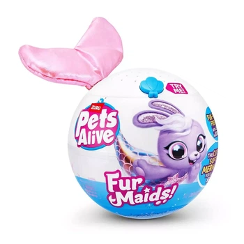 Интерактивная игрушка Pets & Robo Alive Furmaids Котенок Пурл (9555A)