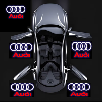 Підсвітка дверей проєкція для Audi (ауді) 4 штуки
