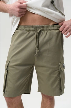 Мужские карго шорты оливковый Urban Cargo Shorts Olive L
