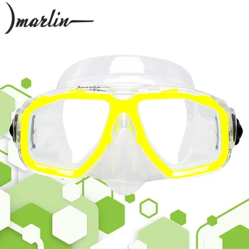 Маска для дайвинга детская Marlin Junior Yellow (013133)