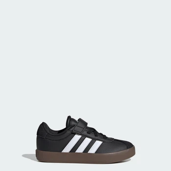Детские Кроссовки VL Court 3.0 Skateboarding adidas ID9154 30 (30 EUR) черный (4067892609212)