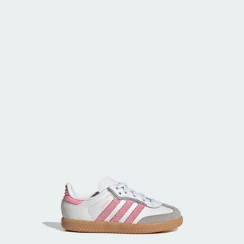 Детские Кроссовки SAMBA OG COMFORT CLOSURE ELASTIC LACE adidas JQ2028 25 (25 EUR) белый (4068806542892)