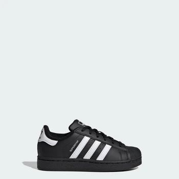 Детские Кроссовки Superstar II Kids adidas JH9981 35 (35 EUR) черный (4067888307856)