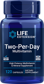 Multiwitaminy Life Extension Two-Per-Day 120 kapsułek (737870231417)