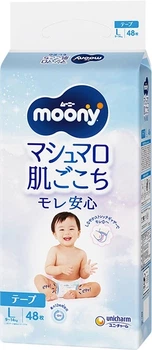 Подгузники детские Moony L 9-14 кг 48 шт (4903111049271)