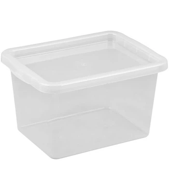 Ящик для зберігання з кришкою 13л BASIC 2295 Plast Team