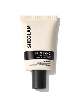 Тональная основа Skin Sync Satin Foundation - Porcelain, 30 g