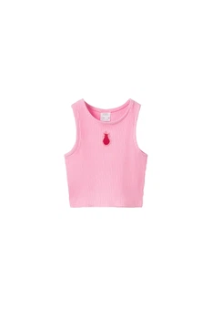 Летний топ для девочки Zara 152 размер розовый 3905701620