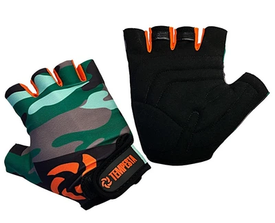 Рукавички велосипедні для дорослих Tempesta PUMP TRACK M Green camo (TBG21U3A)
