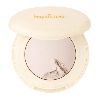 Пудра для лица запеченная TopFace ProHD Natural Glow PT704, 001 Ivory Glow Айвори